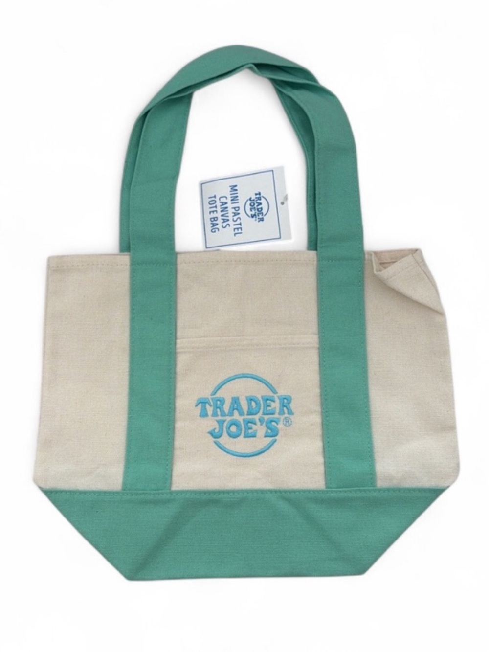Trader Joe’s Mini Pastel Tote Bag